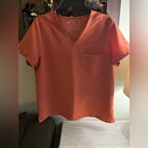 Figs Terracotta Womens XL scrub set
